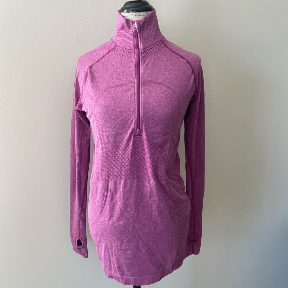 Lululemon Run Swiftly Tech 1/2 Zip in Ultra Violet